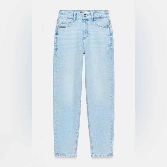 Zara Denim - Zara Light Wash Mom Jeans